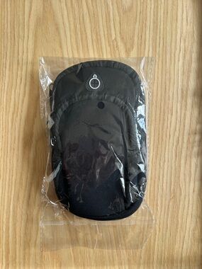 FREE add on to bundle Black Neoprene Tech Phone Pouch with Earbud port